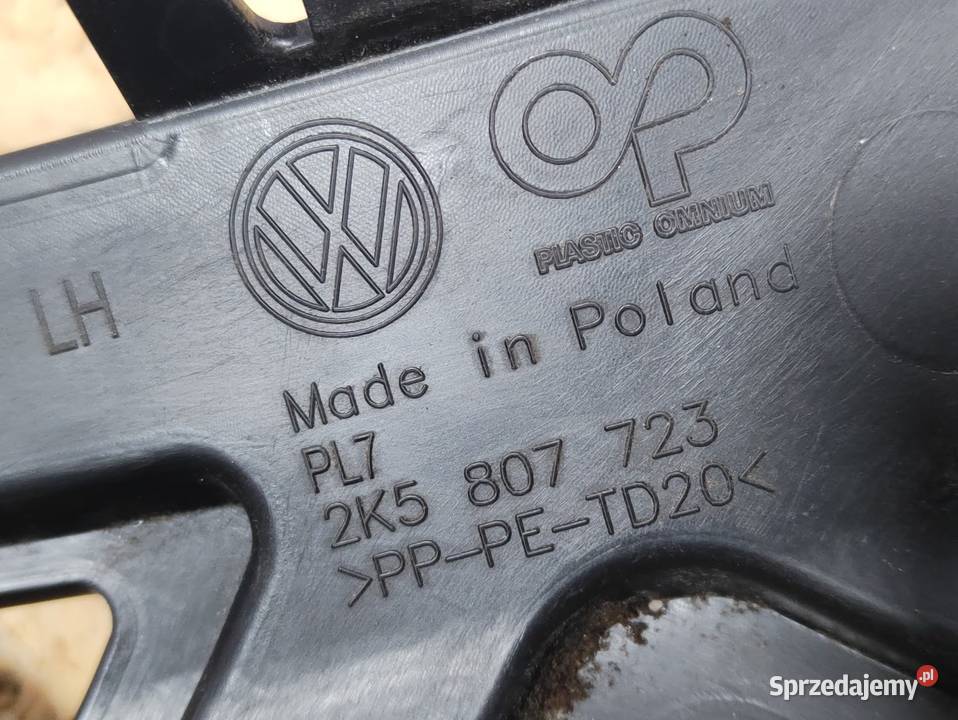 Ślizg Mocowanie Zderzaka Lewy Przód Vw Caddy IV Pleszew