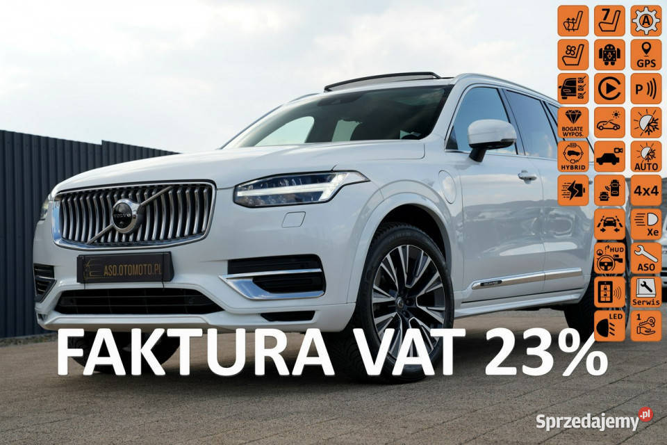 Volvo XC 90 RECHARGE panorama FUL LED 7os przyciemniane szyby Otmuchów