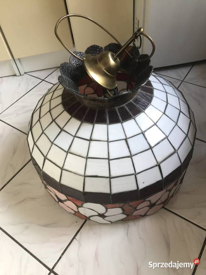 Lampy tiffany antyk stara Strzegom