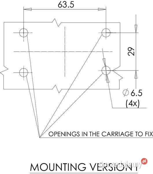 Lampa obrysowa LED prawa 1224V Kramp LA30003 Kamionna