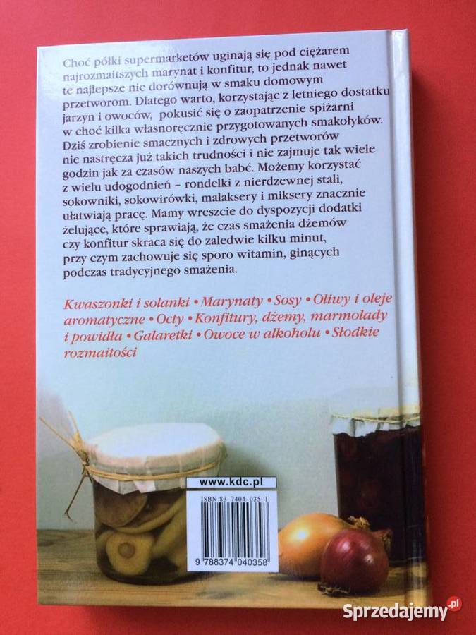 2596 Kuchnia Pikantne I Słodkie Przetwory Szczecin