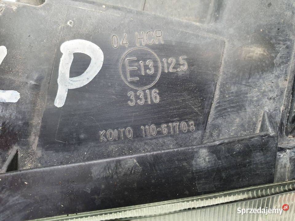 LAMPA LEWA PRZÓD MAZDA 323F 11061708 Lipno