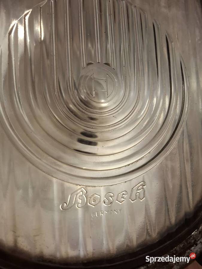 Lampa samochodowa Bosch zabytkowa lata 30 Radłów