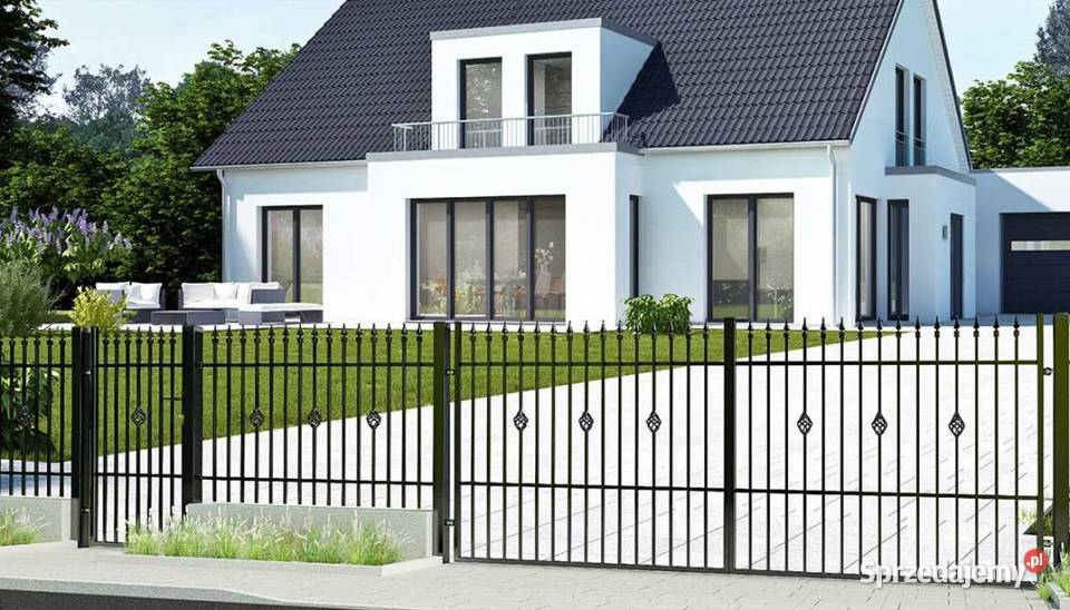 Brama przesuwna klasyczna POLBRAM 4m x 15m OCRAL Miechów