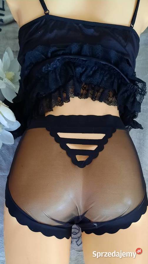 majtki panty czarne lodowy jedwab Bezszwowe  Warszawa