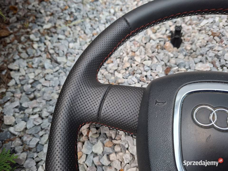 Kierownica Audi S line a4 a3 a6 skora airbag osobowe Odwiśle