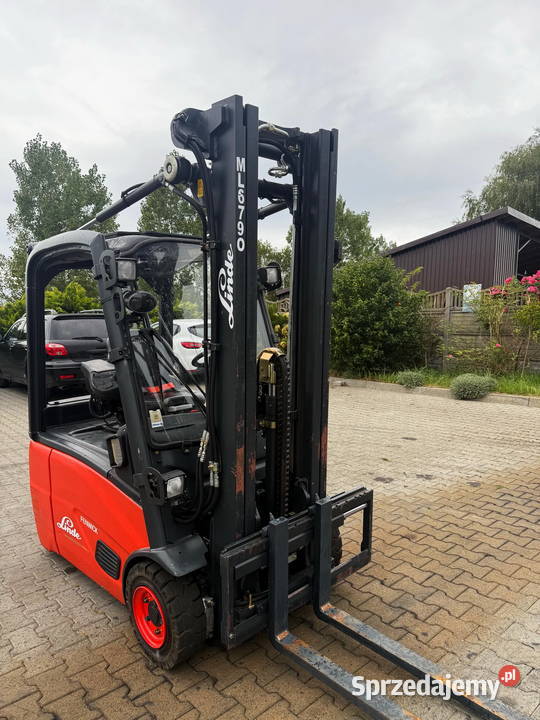 wózek widłowy elektryczny LINDE E1602 EVO Linde Działoszyn