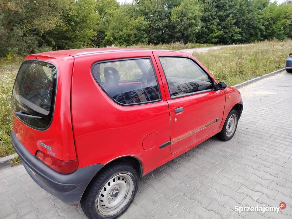 Fiat Seicento YOUNG 900 1999 rp 62 starszej benzyna