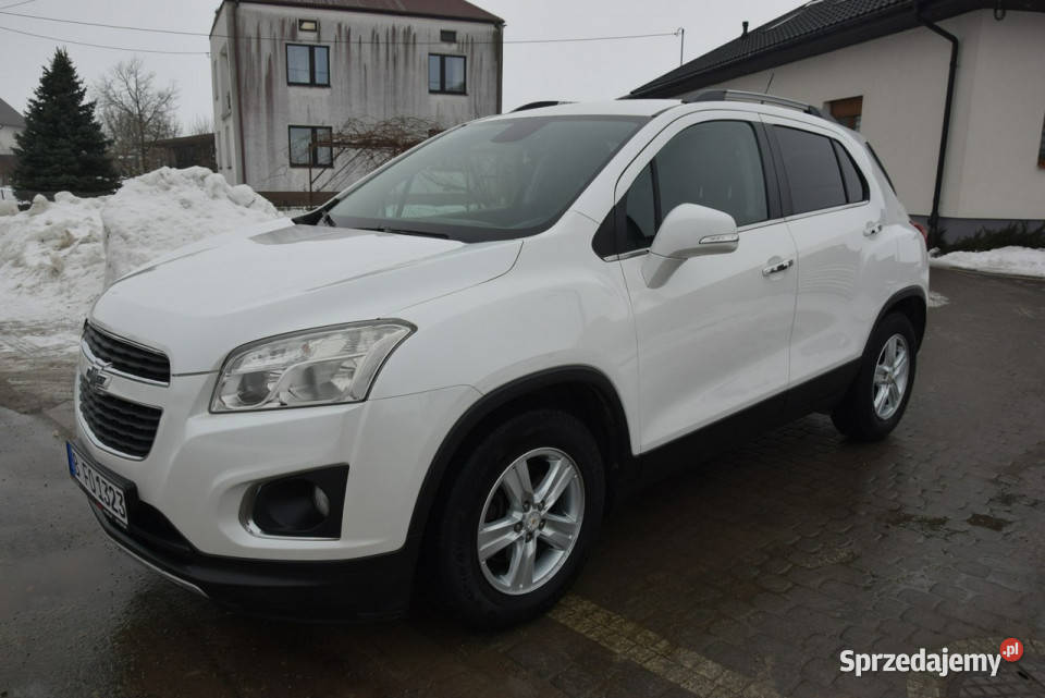 Chevrolet Trax 16 MPI Biała Perła Klima Kamera Majdan Sieniawski