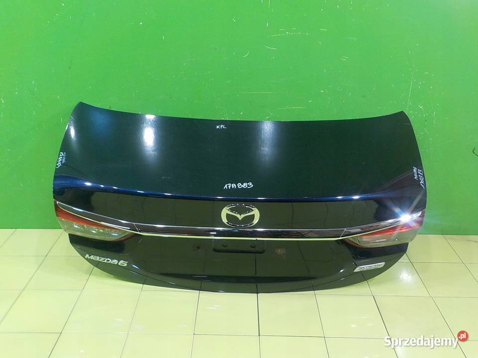 MAZDA 6 GJ III LIFT 15r SEDAN 4D klapa tyl Klapy bagażnika Suków