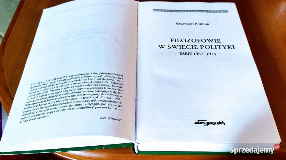 Filozofowie w świecie polityki 1 Eseje 19571974 pomorskie Gdańsk