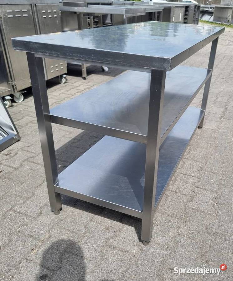 Stół Gastro Centralny Z 2ma Półkami 1506085 M837 Nowe Skalmierzyce