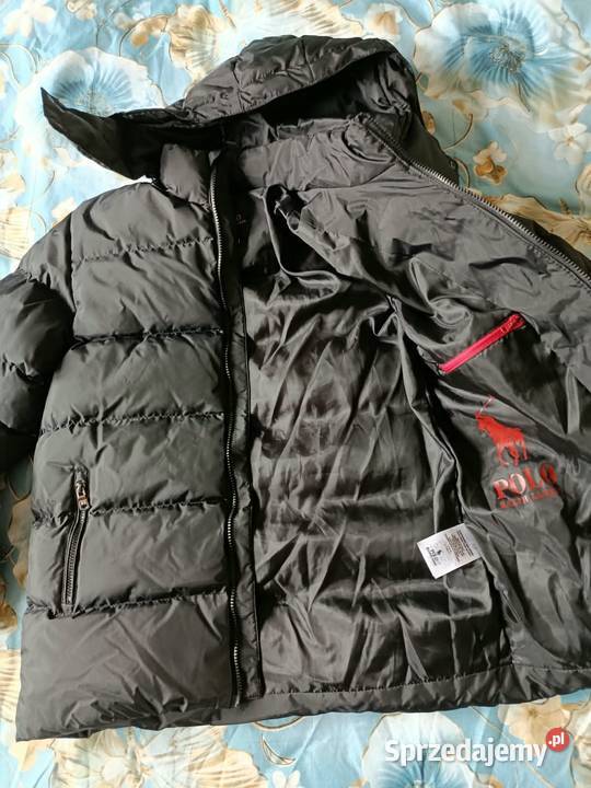 Kurtka zimowa Polo Ralph Lauren pikowana puchowa Puch  podlaskie Białystok sprzedam