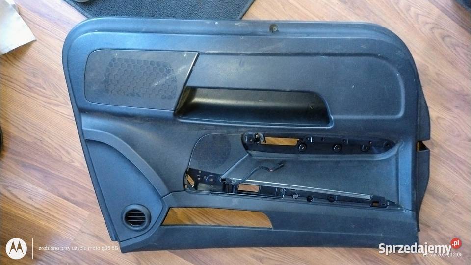 Boczek lewy przód czarny skóra Audi A6 C6 4F Lubin sprzedam