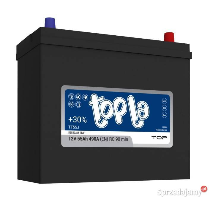 Akumulator Topla Top JIS 55Ah 490A P TT55J Jelcz-Laskowice