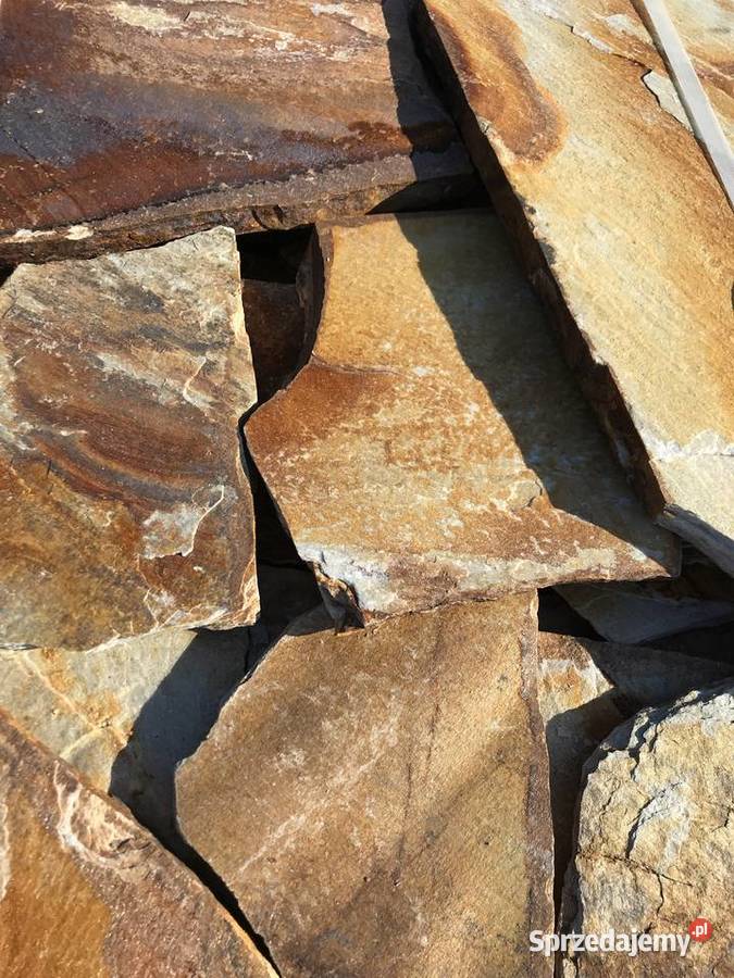 Łupek Naturalny Kamień Elewacyjny na Taras Stare Babice