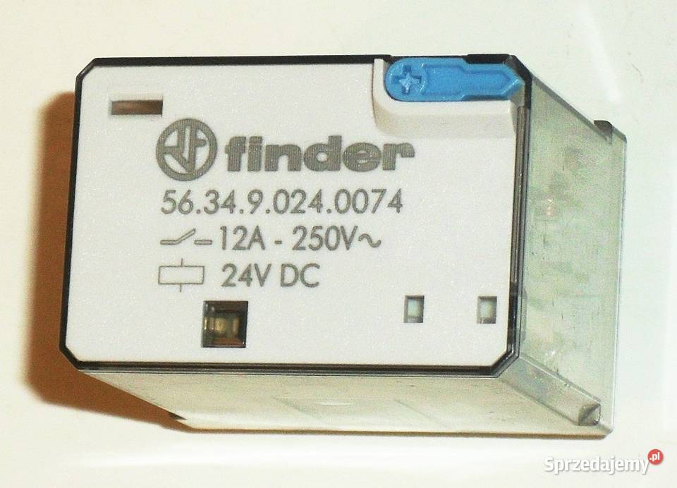 Przekaźnik 563490240074 FINDER cewka 24 VDC 250 Gliwice