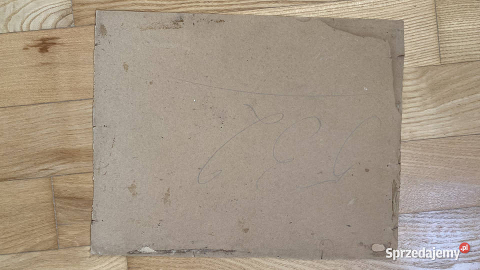 Stary Portret Dziecka Rysunek Ołówkiem Lata 30 Warszawa