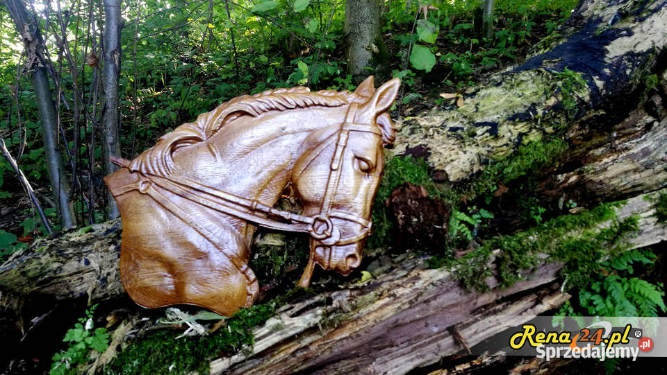 Płaskorzeźba konia podkarpackie Jasienica Rosielna