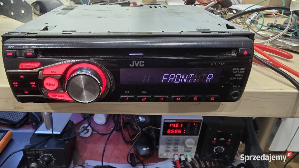 Radio samochodowe JVC KDR 321 Radioodtwarzacze Gorlice sprzedam