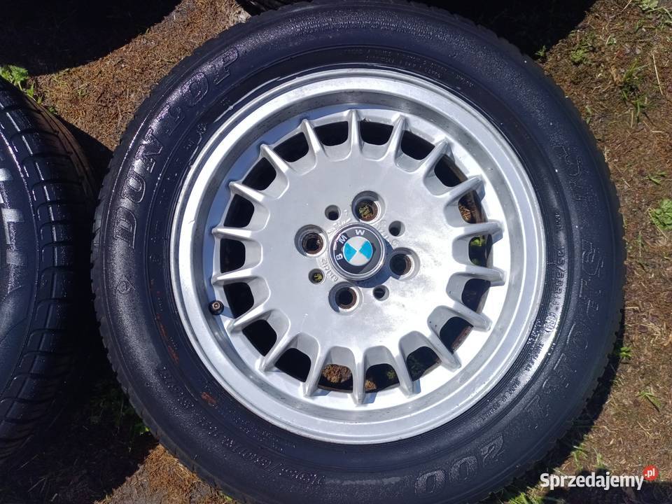 Ładne Oryginalne alufelgi słoneczka BMW E30 14