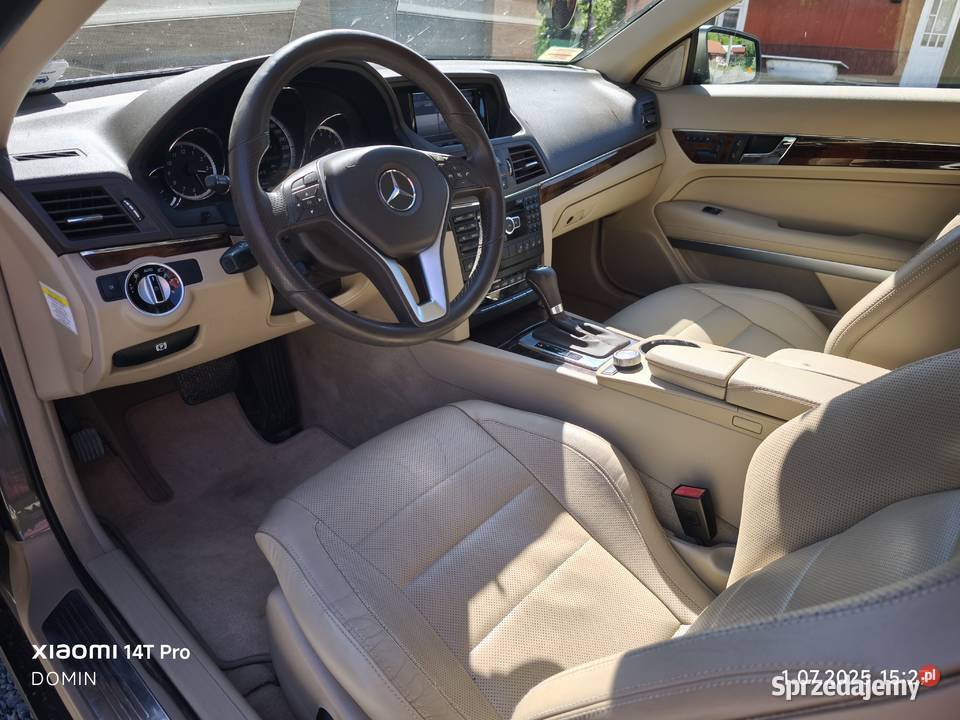 MercedesBenz Klasa E 350 kabriolet 306 7GTRONIC
