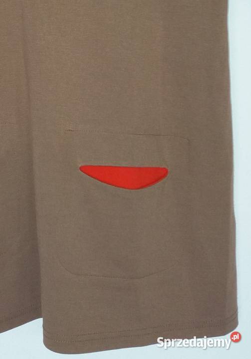 M42 Beżowopomarańczowa tunika nowa Yessica śląskie Gliwice