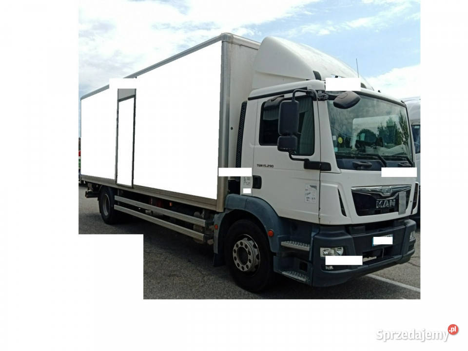 MAN TGM 15290 Euro 6 kontener 18 palet winda tempomat Góra Kalwaria