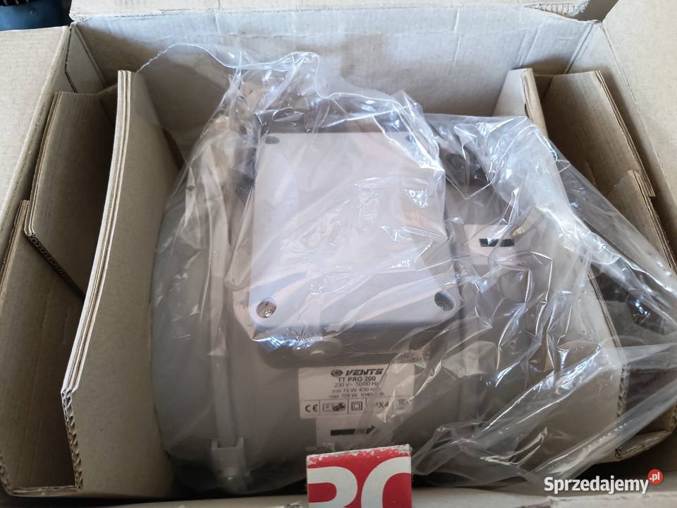 Wentylator kanałowy tt pro 200 nowy Wentylatory Kraków