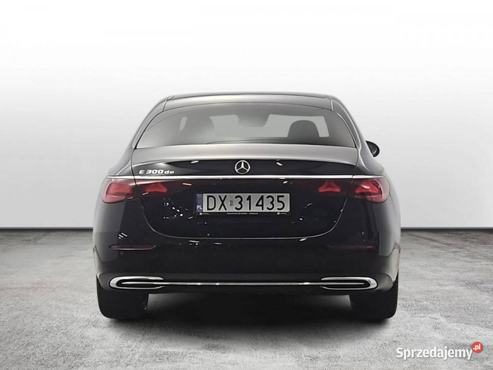 Mercedes E 300 de PHEV Avantgarde Z Polskiego serwisowany w ASO Mercedes-Benz Warszawa
