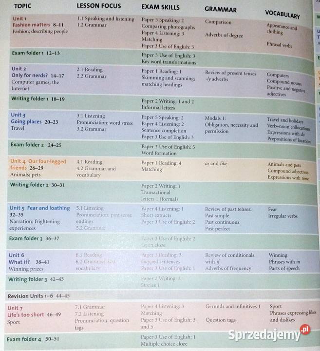 Objective first certificate Students Book Chełm