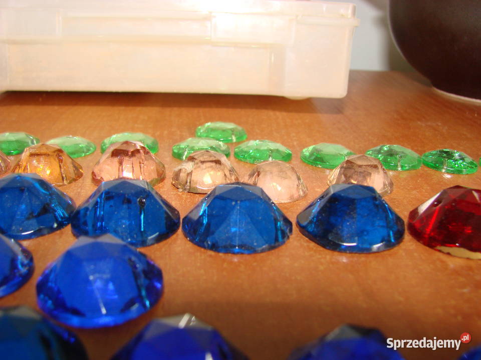 stare szklane guziki Pruszcz Gdański