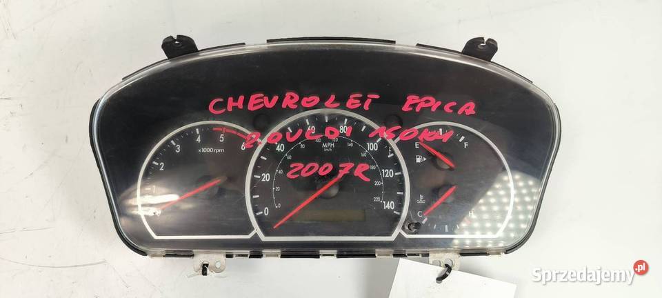 LICZNIK ZEGAR CHEVROLET EPICA 96647726 kujawsko-pomorskie Lipno