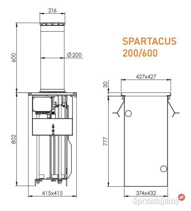 Słupek automatyczny SPARTACUS 200600 Otwock