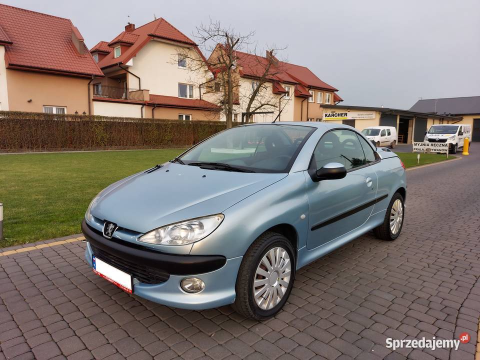 Peugeot 206 CC niski przebieg FV23 Glinojeck