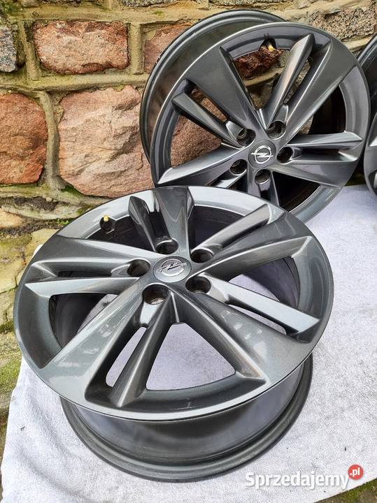Felgi GM Opel 17 ET42 J7 5x108 czarne Giżycko