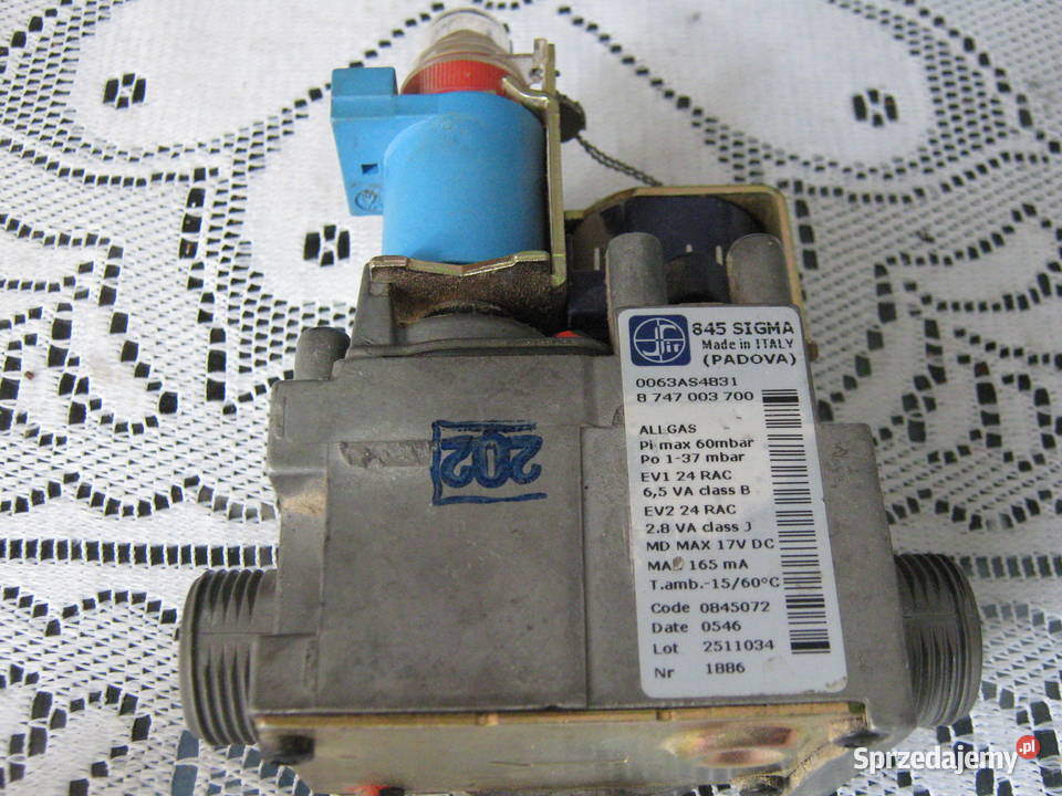 BUDERUS JUNKERS 845 SIGMA 0063AS 4831 ZAWÓR małopolskie