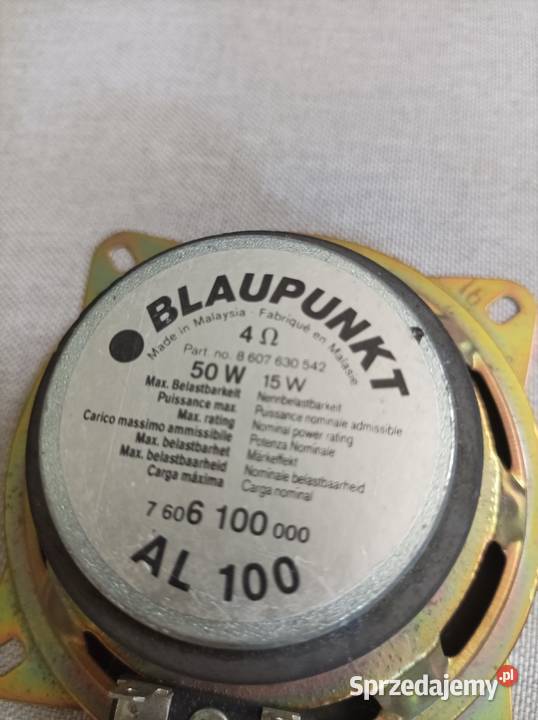 Blaupunkt AL 100 głośniki szerokopasmowe 10 mazowieckie Płock