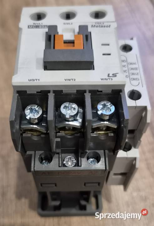 STYCZNIK LG LS MC40a 230VAC 185kW 40A 1a1b NOWY Leśniewo sprzedam