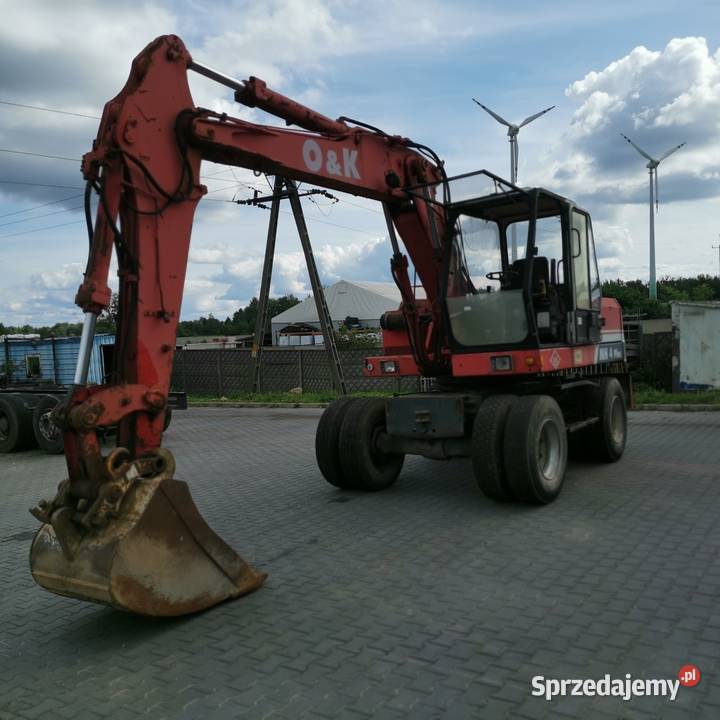 Koparka OK kołowa 16ton Częstochowa