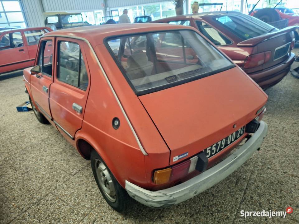 Fiat 127 5 drzwi czerwony bez korozji ładny stan pomorskie