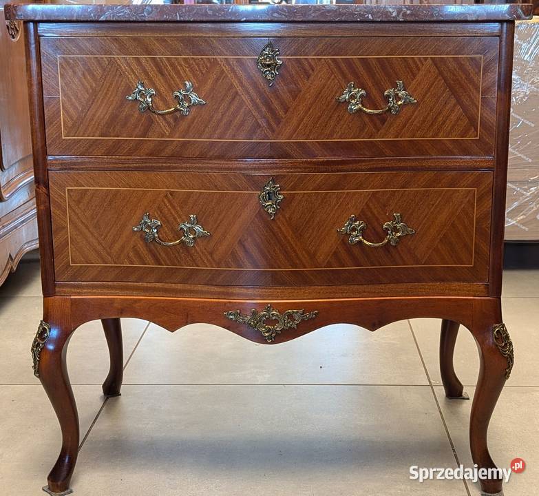 Piękna komoda intarsjowanasklep Dąbrowa Górnicza Meble sprzedam