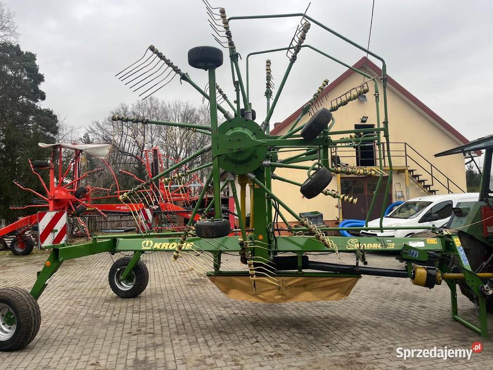 Zgrabiarka 2 karuzelowa Krone Swadro 700 nieuszkodzony