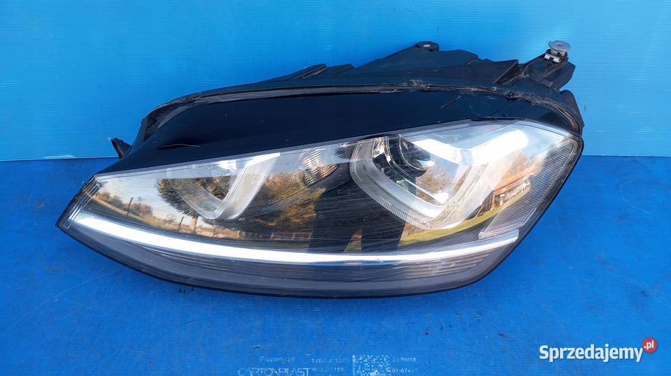 LAMPA LEWY PRZÓD EU 90043739 VOLKSWAGEN GOLF VII Lampy przednie wielkopolskie Nowy Tomyśl
