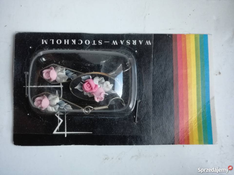 Okazja Klipsy kolczyki broszki pakiet 105 sztuk Biżuteria dla Pań małopolskie Krynica-Zdrój