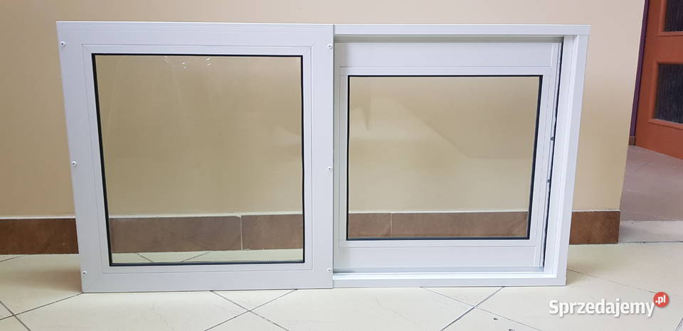 OKNO okna przesuwne w bok aluminiowe do baru Giżycko