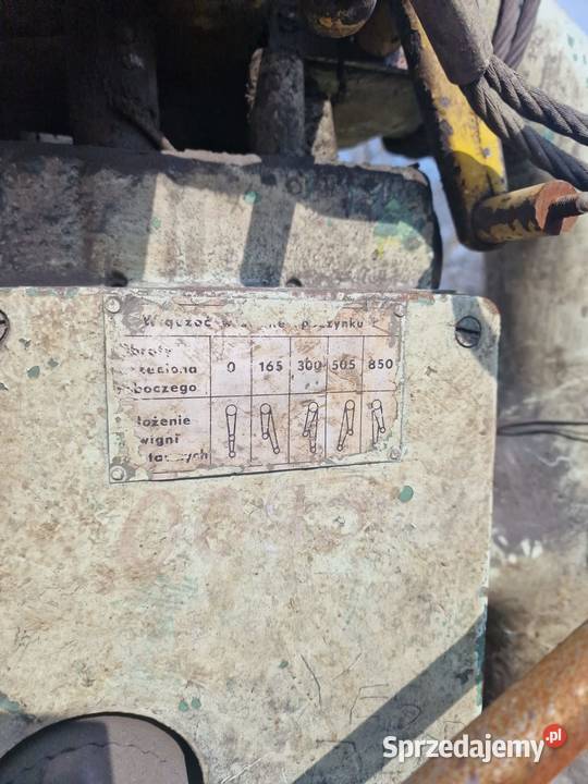 Wiertarka kolumnowa z posuwem Niemcza