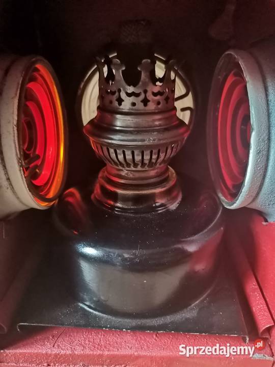 Stara lampa kolejowa Lampy stołowe i nocne Kraków