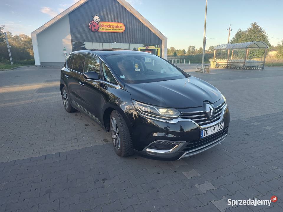 Renault Espace V 16 dCi 160 Techno 7 osobowy 116 Rok produkcji 2016 Bodzentyn