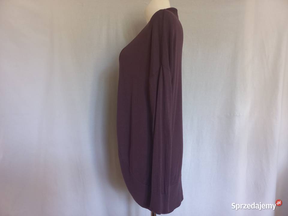 Kardigan damski Sweter bordowy r L stan Białystok